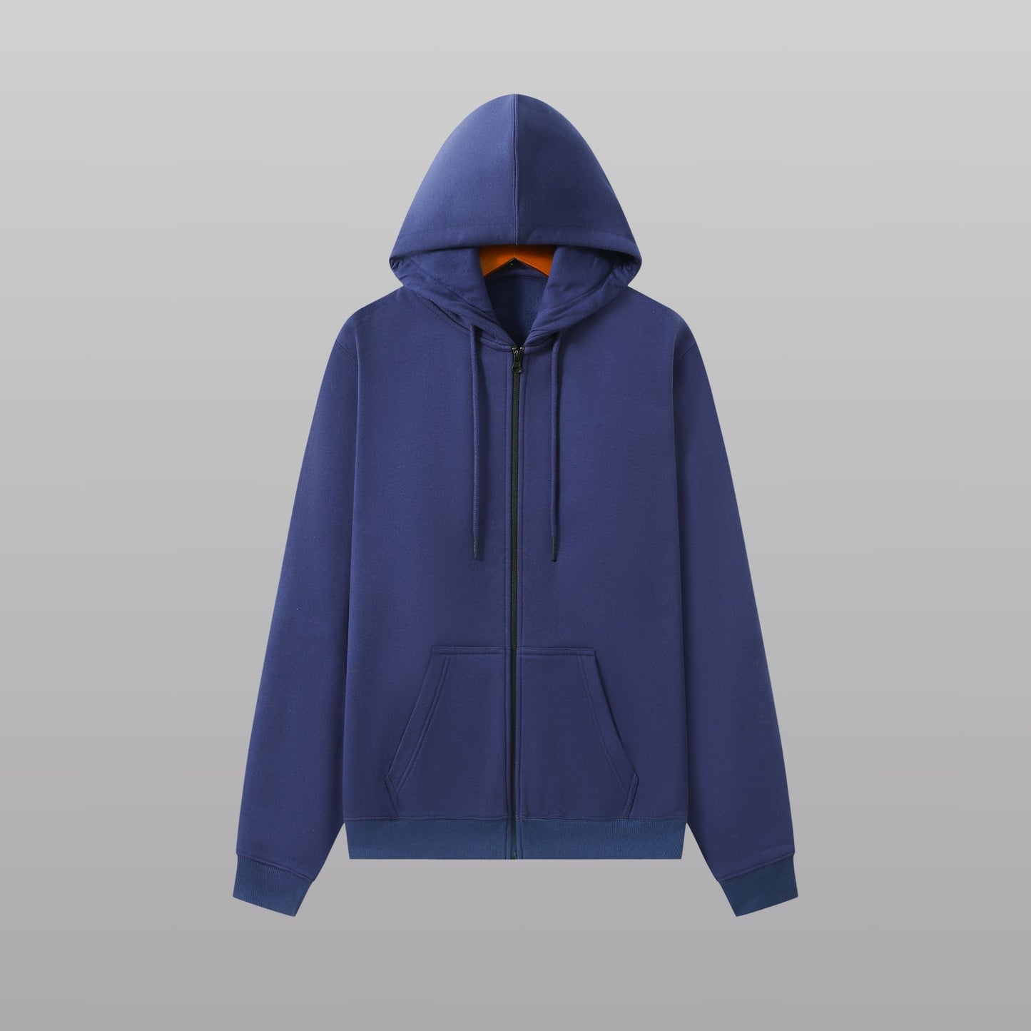 1801 LUXE ESSENTIAL FLEECE ZIPPER HOODIE