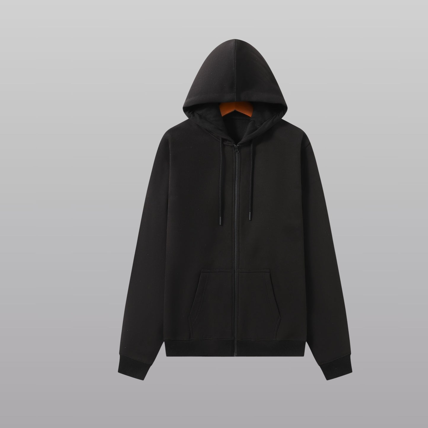 1801 LUXE ESSENTIAL FLEECE ZIPPER HOODIE