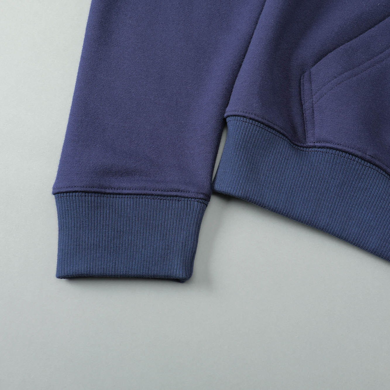1801 LUXE ESSENTIAL FLEECE ZIPPER HOODIE