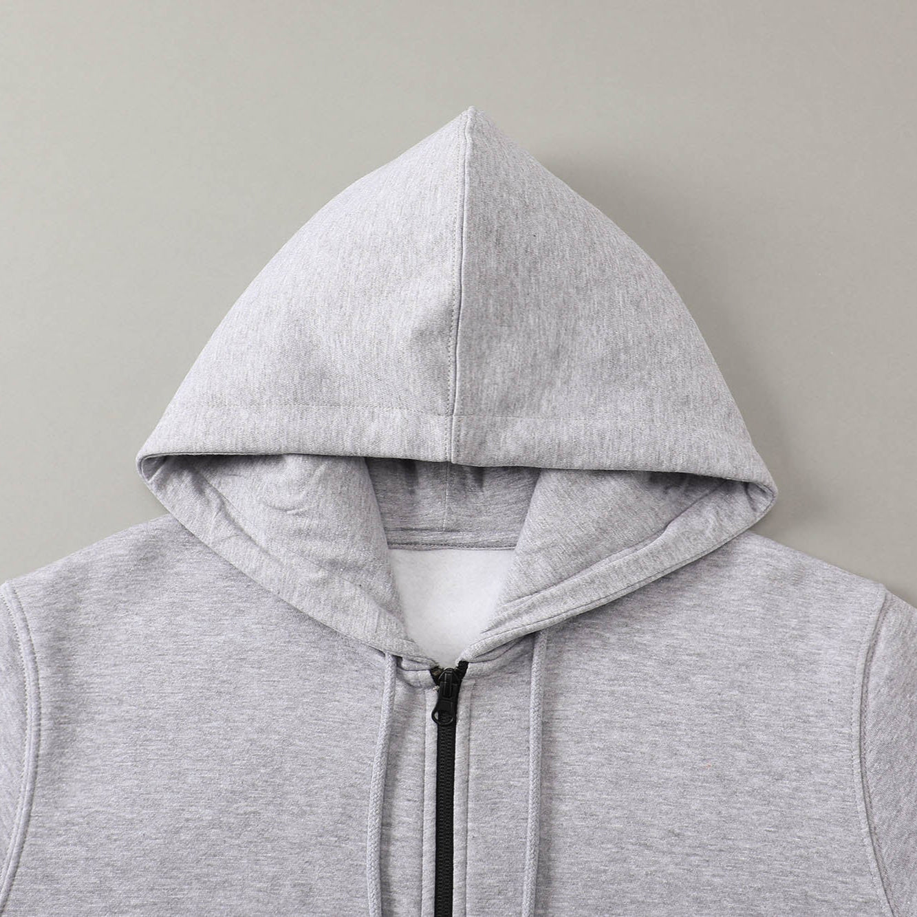 1801 LUXE ESSENTIAL FLEECE ZIPPER HOODIE